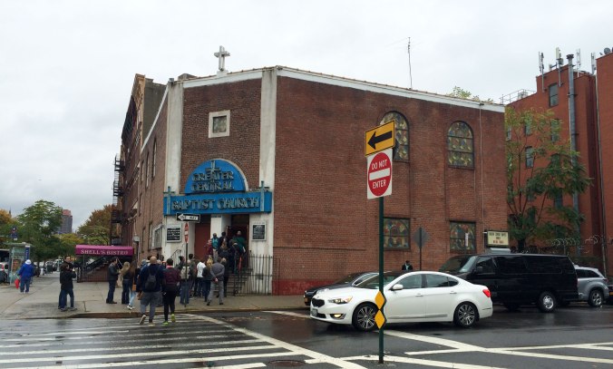 Fachada da Greater Central Baptist Church