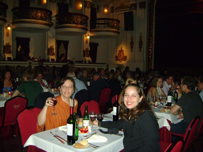 Jantar + show de tango em Buenos Aires, em 2011. Foto: Arquivo pessoal