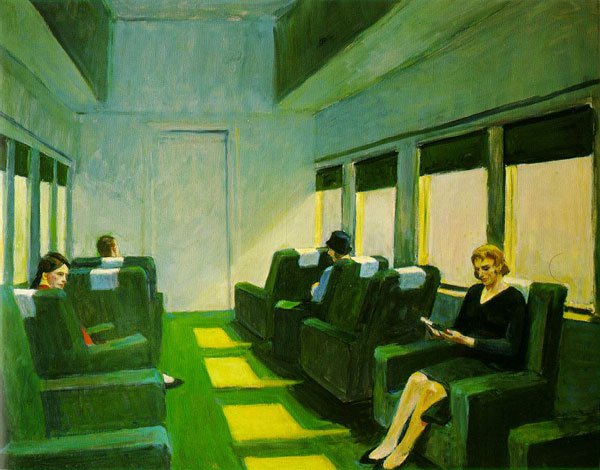 "Chair Car" - Edward Hopper