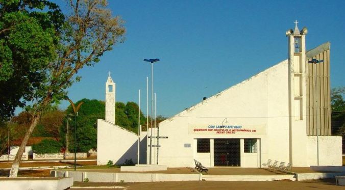 Igreja de Santo Antonio, uma das construções de Nova Iorque (MA). Foto: Agamenon Pedrosa Ribeiro da Costa