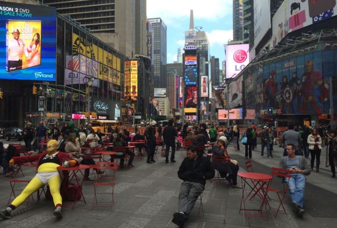 Times Square. Foto: Débora Costa e Silva