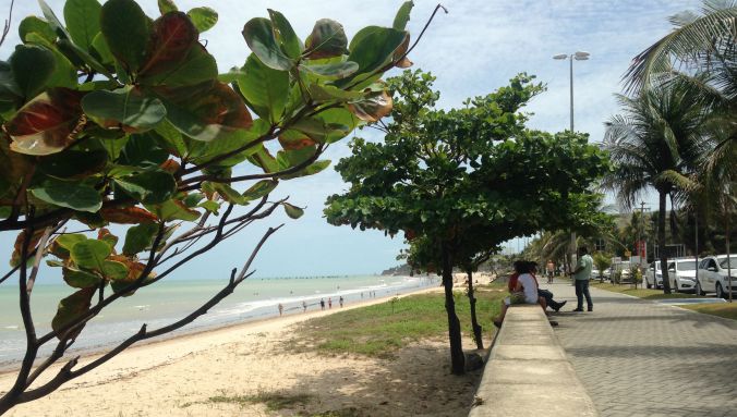 Praia de Manaíra, em João Pessoa. Foto: Débora Costa e Silva