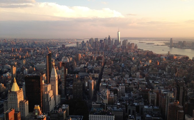 Vista de Manhattan do alto do Empire State Building. Foto: Débora Costa e Silva