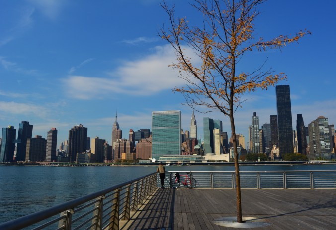 Vista de Manhattan a partir de Long Island City, no Queens. Foto: Débora Costa e Silva
